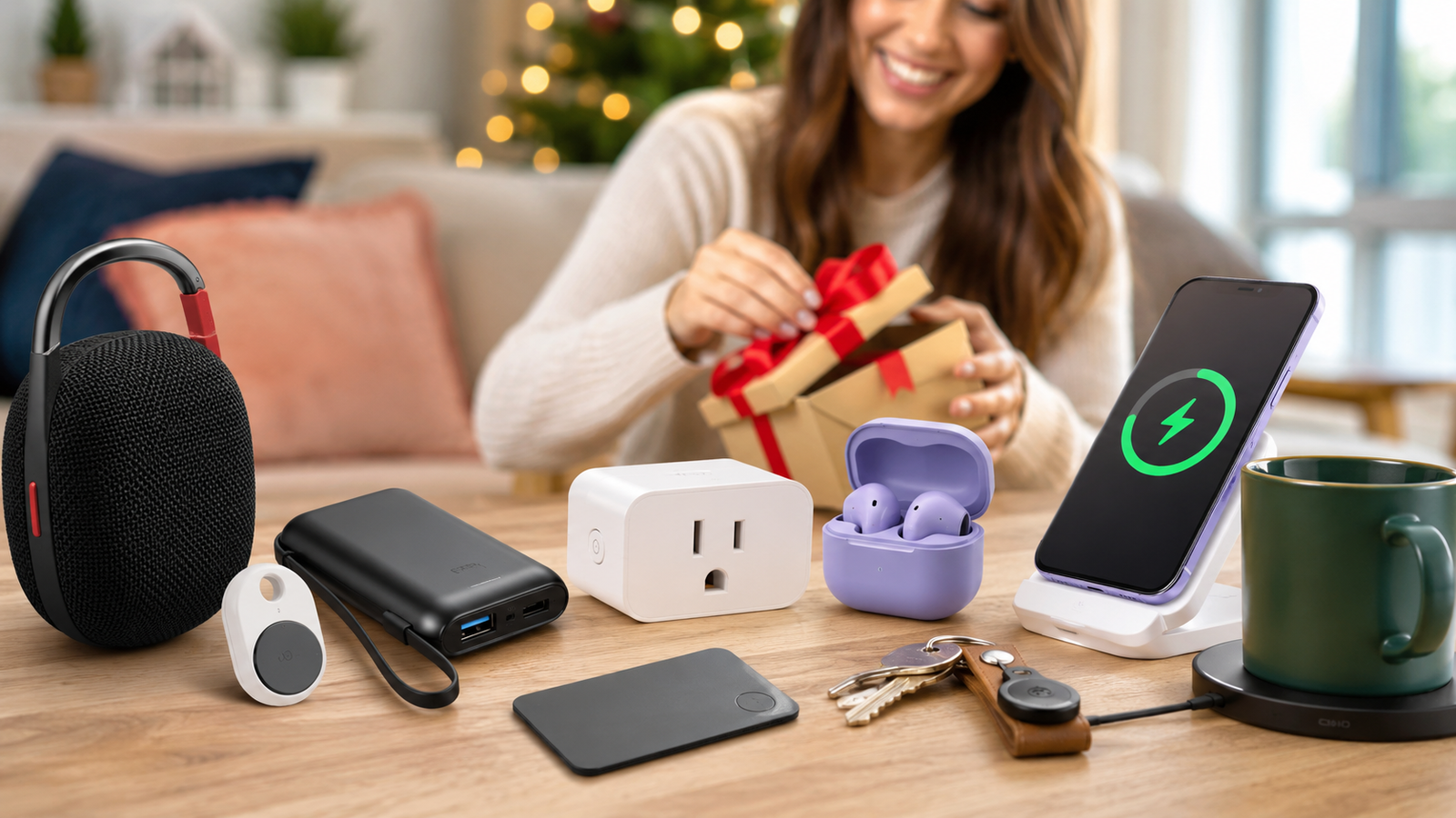 best tech gifts under $50 on the table